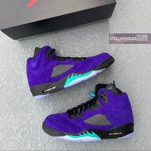 NIB Men’s Air Jordan 5 Retro Alternate Grape Sz 10